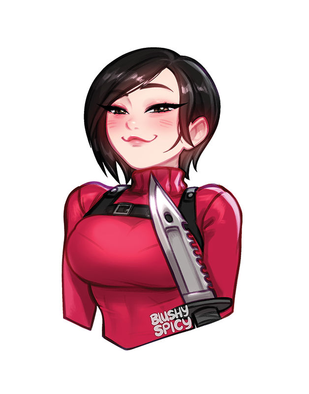 [BUNDLE] Ada Red Dress Print & 2 [MEDIUM] Same Stickers