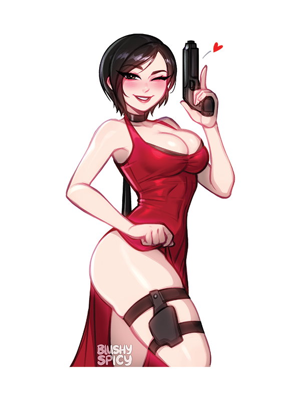 [BUNDLE] Ada Red Dress Print & 2 [MEDIUM] Same Stickers