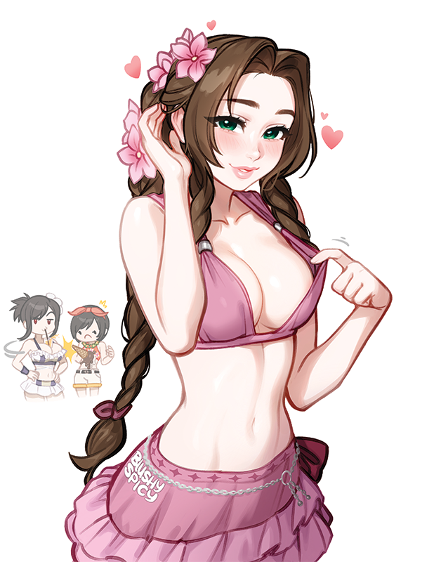 [Print] Aerith Swimsuit