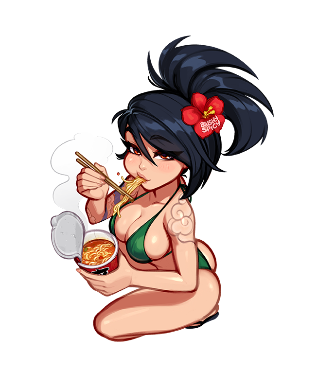 [BUNDLE] LoL PP Akali '24 Print & 3 [MEDIUM] Same Stickers