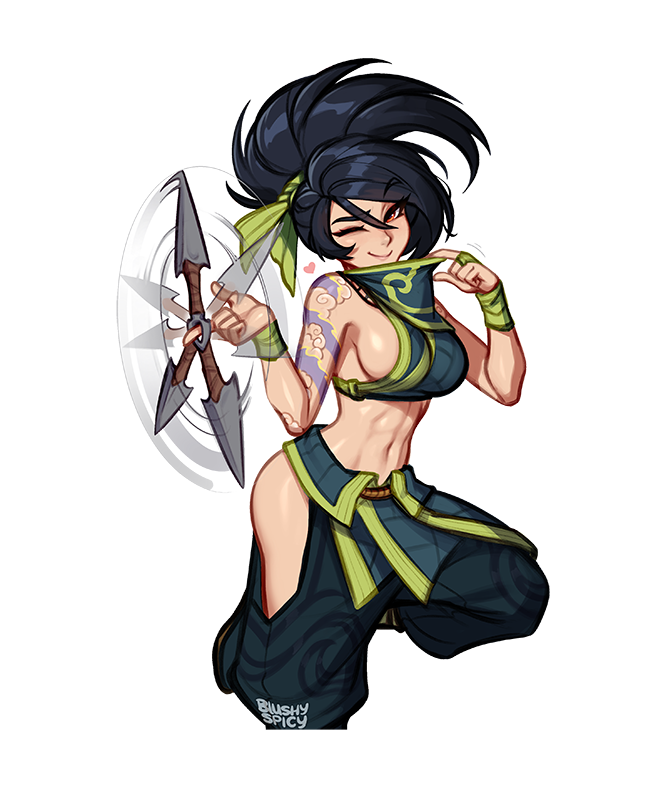 [BUNDLE] LoL PP Akali '24 Print & 3 [MEDIUM] Same Stickers