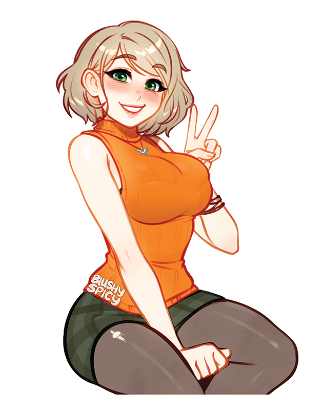 [BUNDLE] Ashley Orange Print & 1 [MEDIUM] Same Sticker
