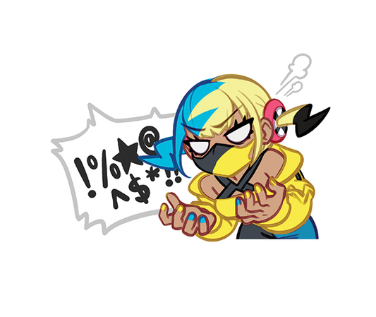 BONUS!!! {MAGNET} [BIG/WIDE] Canari Swear