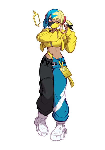 BONUS!!! {MAGNET} [BIG/THIN] Canari Pose Full