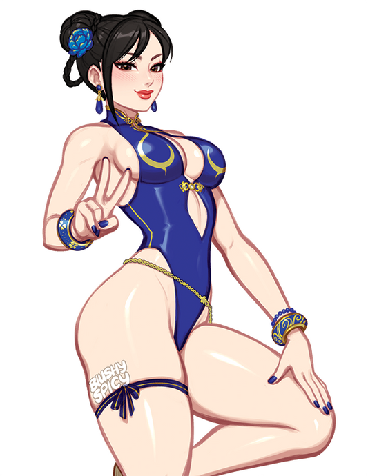 [Print] Chun-Li Swimsuit