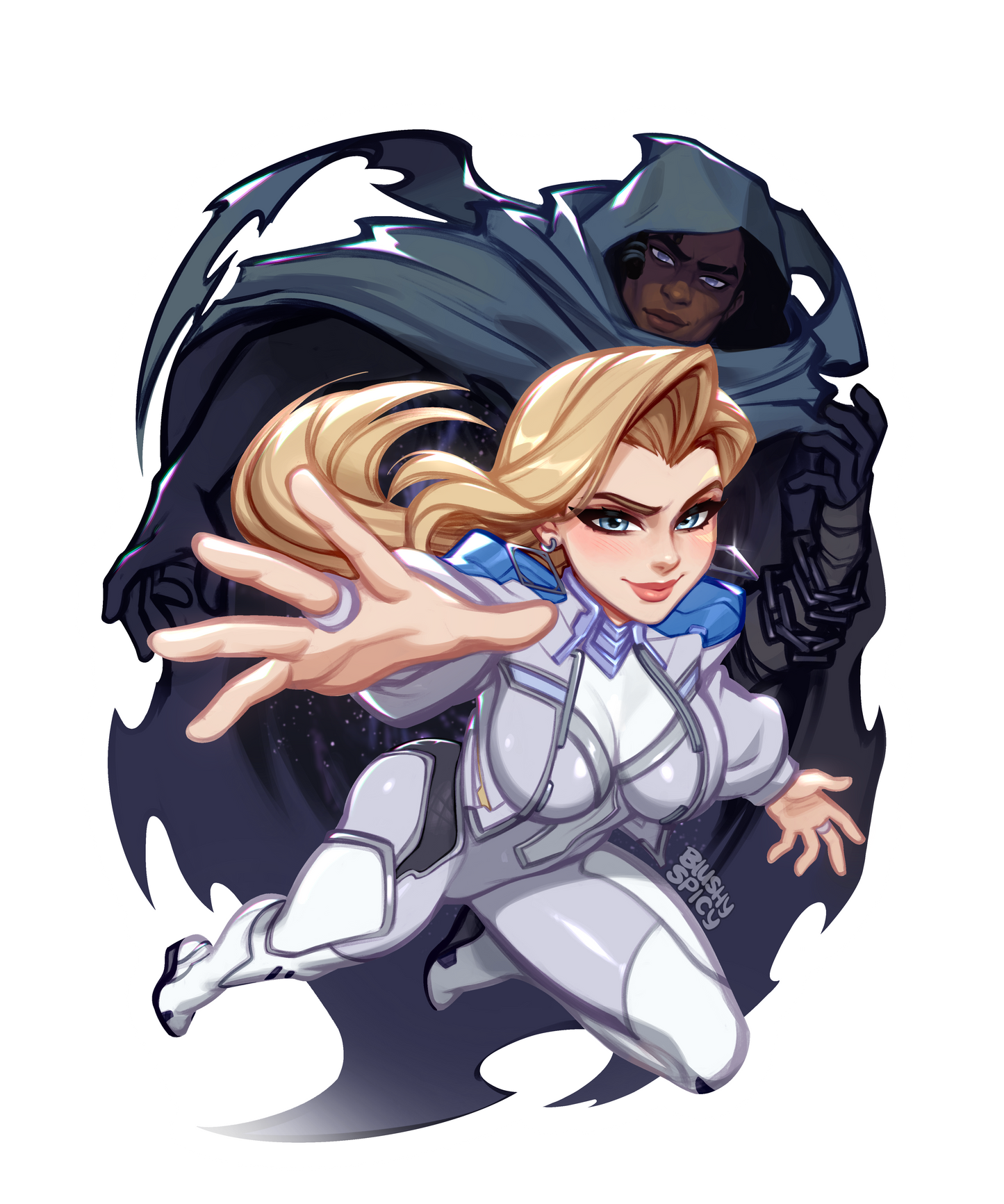 BONUS!!! {STICKER} [MEDIUM/WIDE] Cloak & Dagger