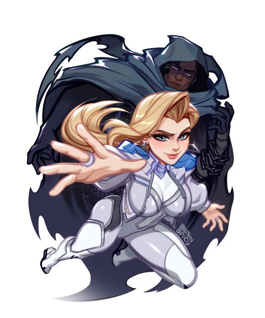 BONUS!!! {STICKER} [MEDIUM/WIDE] Cloak & Dagger