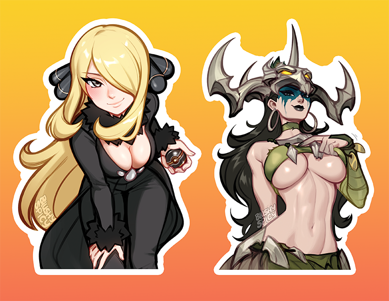 {MAGNET BUNDLE} 2 [BIG] Cynthia & Hela