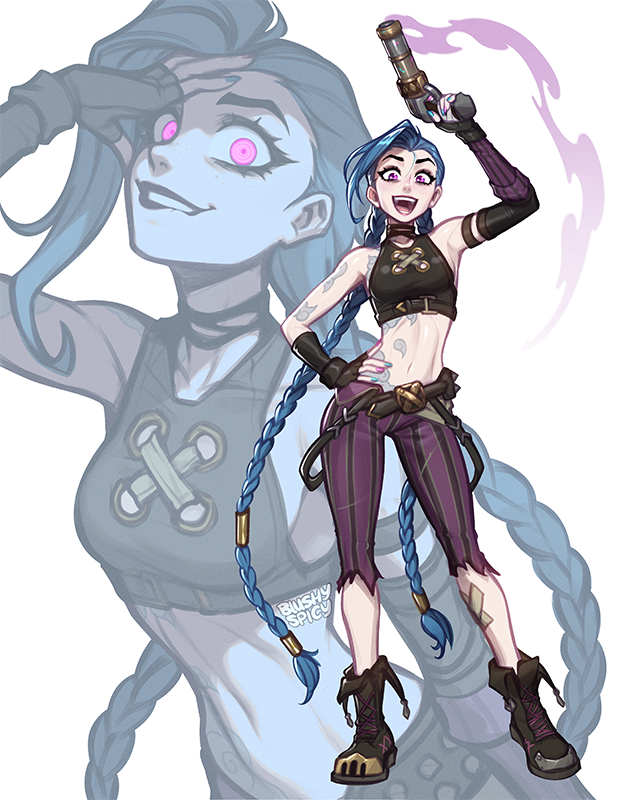 [Print] Arcane Jinx Sketch