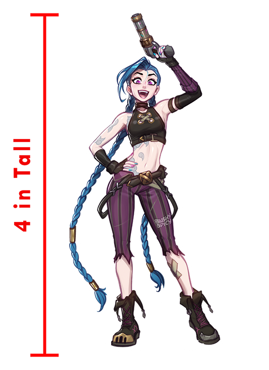 BONUS!!! {MAGNET} [MEDIUM/THIN] Arcane Jinx Pose Full