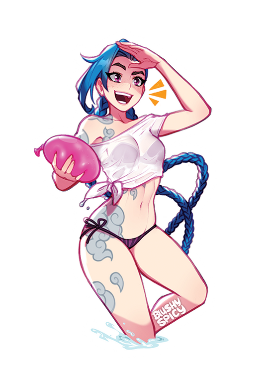 {MAGNET} [BIG] LoL PP Jinx Balloon