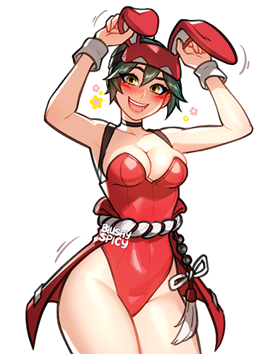 [BUNDLE] Kiriko Bunny Dance Print & 1 [MEDIUM] Same Sticker