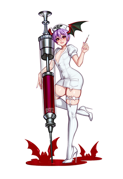 [MEDIUM] Nurse Lilith Sticker