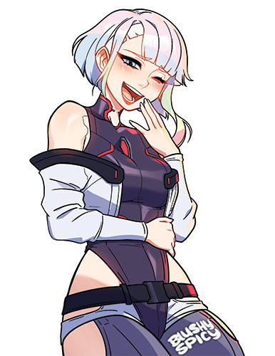 [BUNDLE] Lucy Laugh Print & 1 [MEDIUM] Same Sticker