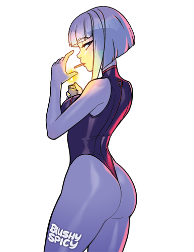 [BUNDLE] Lucy Smoke Print & 1 [MEDIUM] Same Sticker