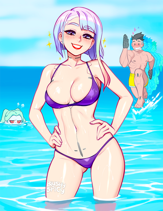[Print] Beach Lucy