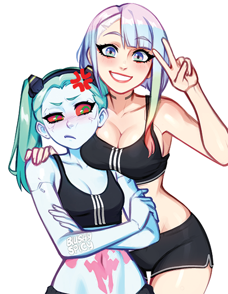 [BUNDLE] Rebecca & Lucy Print & 1 [MEDIUM] Same Sticker