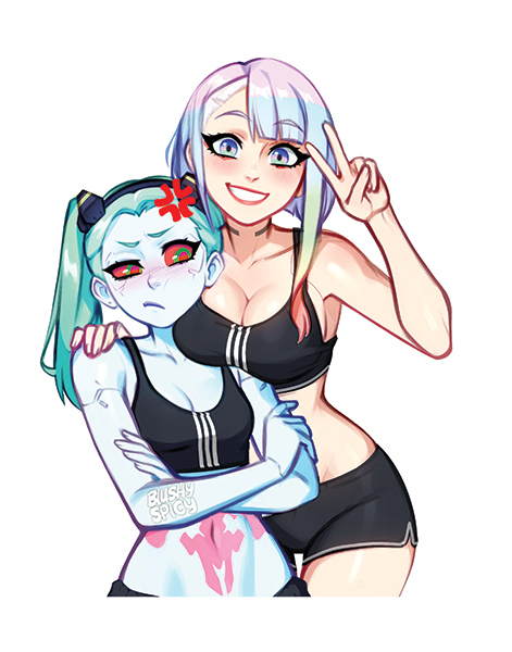 [BUNDLE] Rebecca & Lucy Print & 1 [MEDIUM] Same Sticker