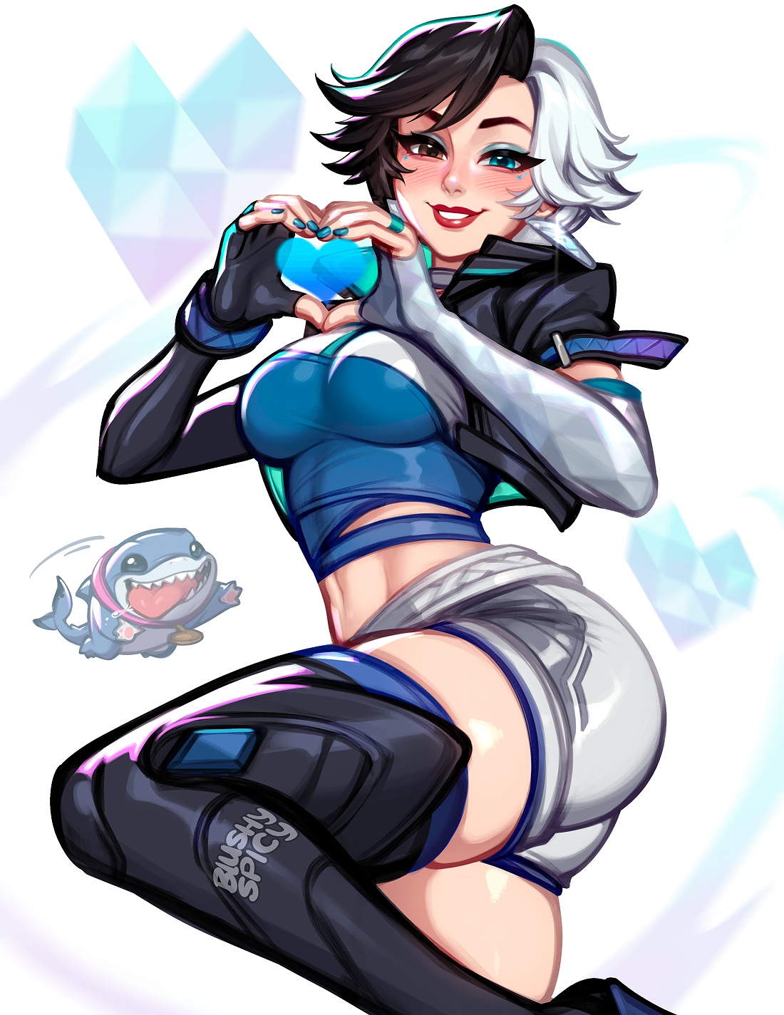 [Print] Luna Snow Heart