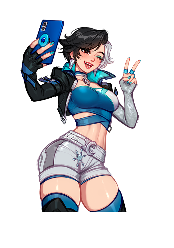 {STICKER} [BIG] Luna Snow Selfie