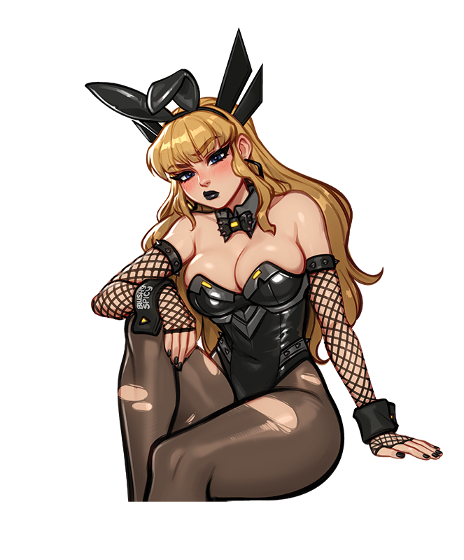 {STICKER} [MEDIUM/WIDE] Magik Bunny Pout