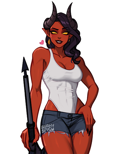 [BUNDLE] Malevola Pose Print & 1 [MEDIUM] Same Sticker