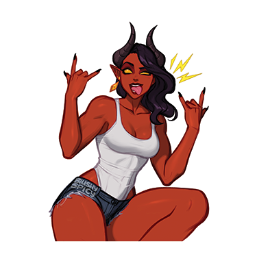 [BUNDLE] Malevola Comp Print & 2 [MEDIUM] Same Stickers