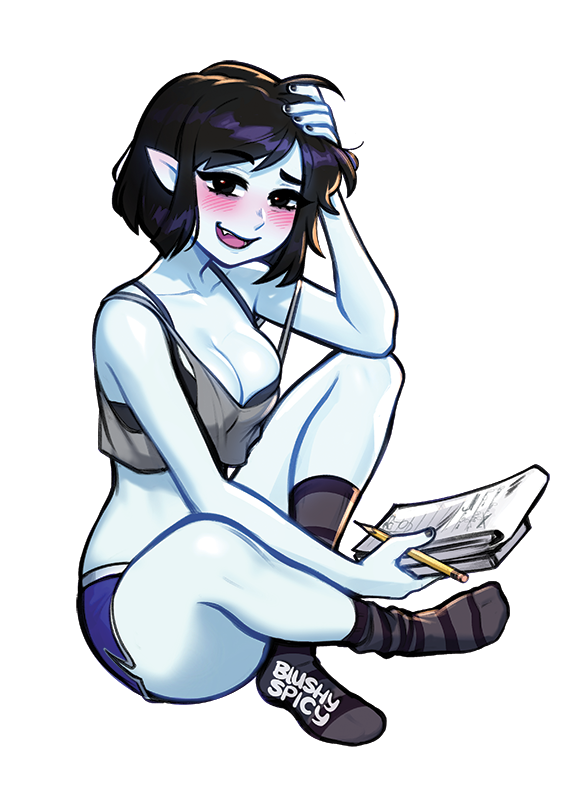 [BUNDLE] Marceline Songwriting Print & 1 [MEDIUM] Same Sticker