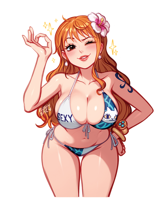 {MAGNET} [BIG] Nami Film Gold Bikini