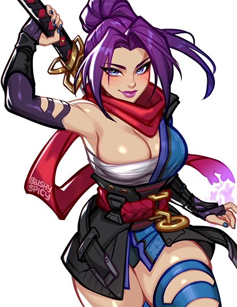 [BUNDLE] Psylocke Ninja Print & 1 [MEDIUM] Same Sticker