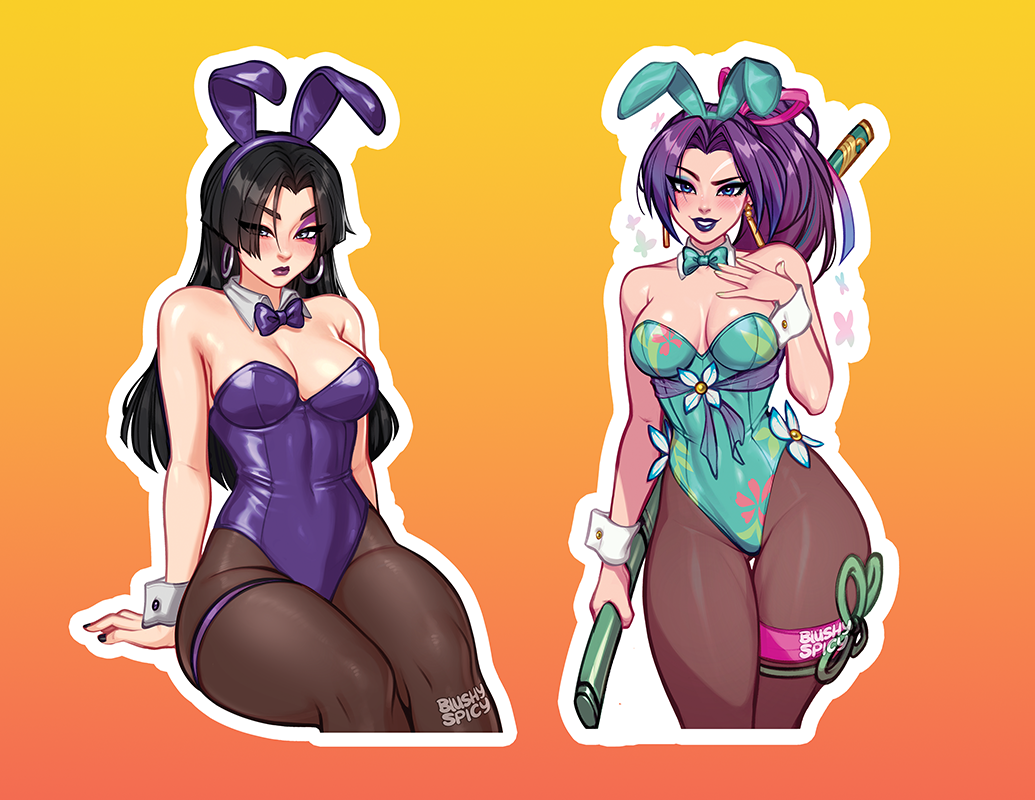 NEW!!! {MAGNET BUNDLE} 2 [BIG] Psylocke Bunnies