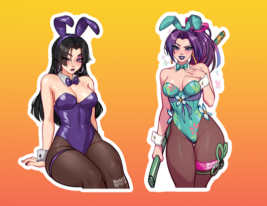 NEW!!! {MAGNET BUNDLE} 2 [BIG] Psylocke Bunnies