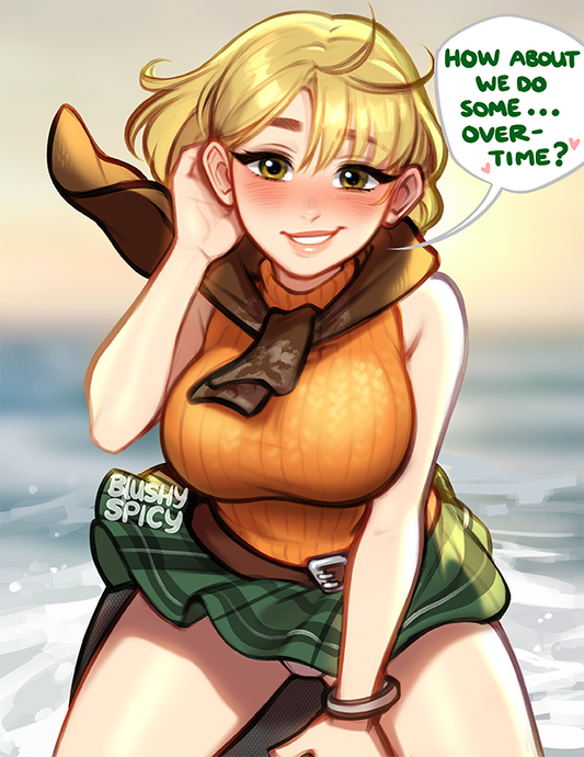 [BUNDLE] Ashley Original Print & 1 [MEDIUM] Same Sticker