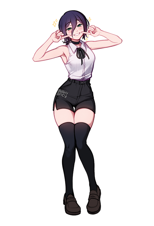 BONUS!!! {MAGNET} [BIG/THIN] Reze Smile Full