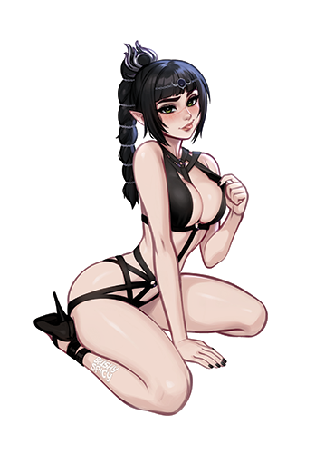 [BUNDLE] Shadowheart Straps Print & 1 [MEDIUM] Same Sticker