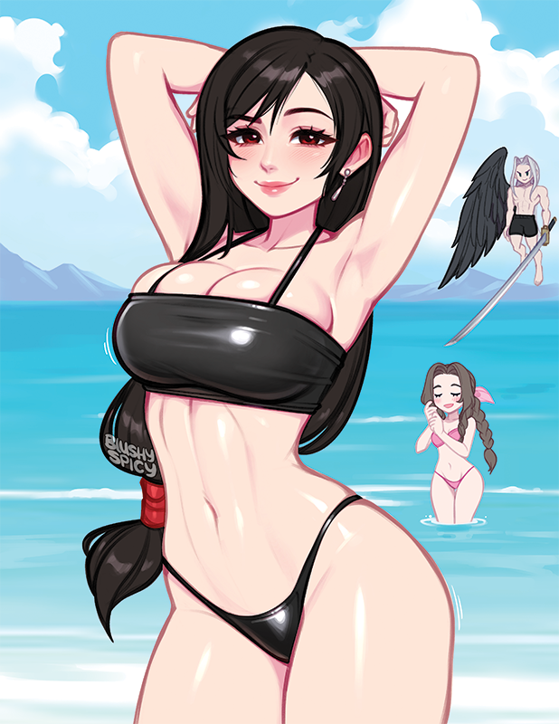 [Print] Beach Tifa