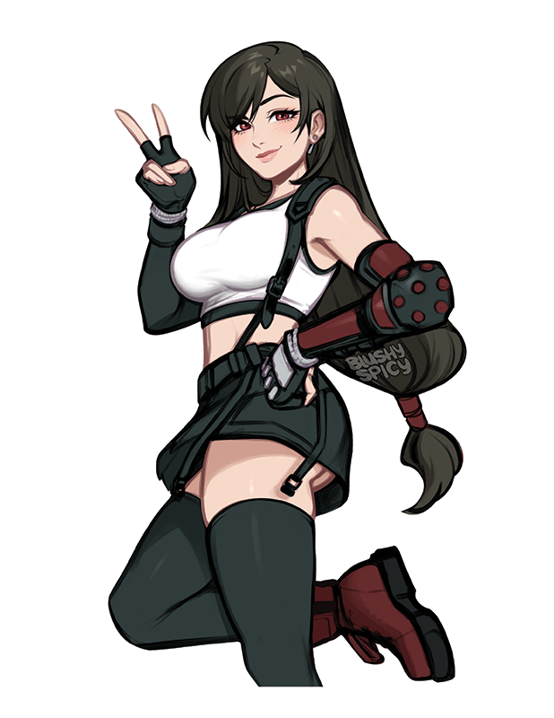 NEW!!! {STICKER} [BIG] SF6 Tifa