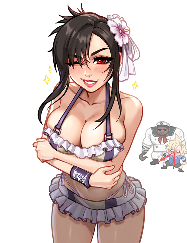 [Print] Tifa Swimsuit