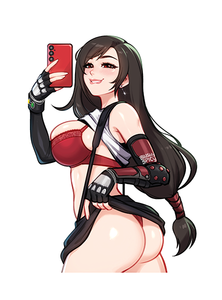 {STICKER} [MEDIUM/WIDE] Tifa Tease