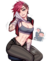 [BUNDLE] Vi Sketch Print & 1 [MEDIUM] Same Sticker