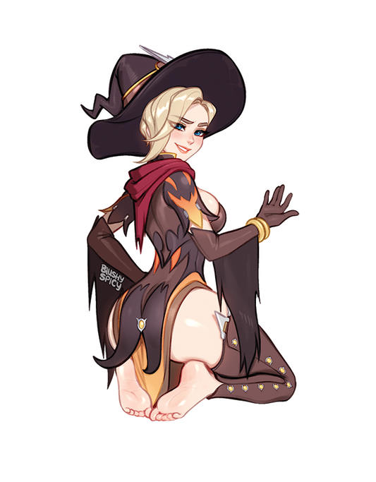 {MAGNET} [BIG/WIDE] Witch Mercy Behind