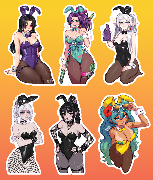 NEW!!! {MAGNET BUNDLE} 6 [BIG] Black Friday Bunny Bundle!!!