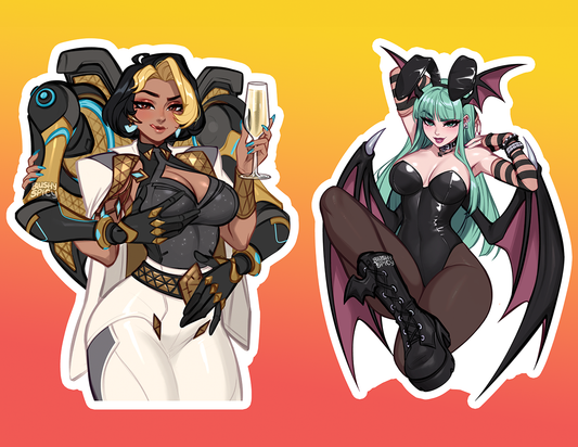 NEW!!! {MAGNET BUNDLE} 2 [BIG] Morrigan & Domina