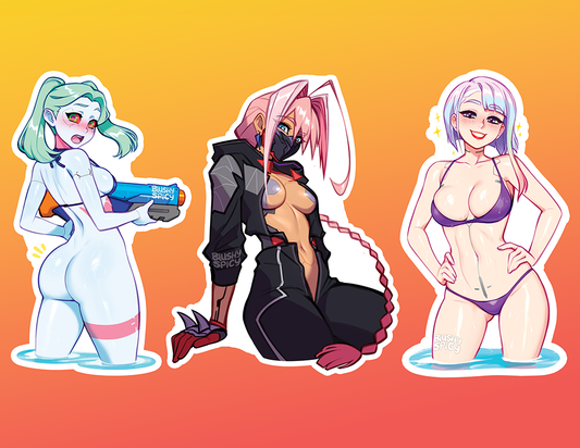 NEW!!! {MAGNET BUNDLE} 3 [BIG] Summer Edgerunner Pack