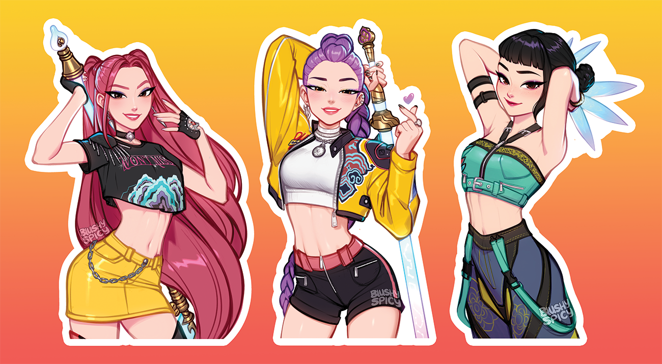 {MAGNET BUNDLE} 3 [MEDIUM] HUNTR/X Comp