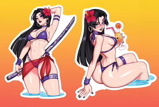 {MAGNET BUNDLE} 2 [BIG] Psylocke Vengeance Bikini