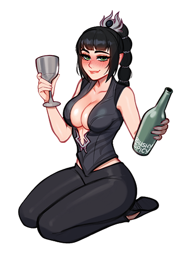 [BUNDLE] Shadowheart Camp Print & 1 [MEDIUM] Same Sticker