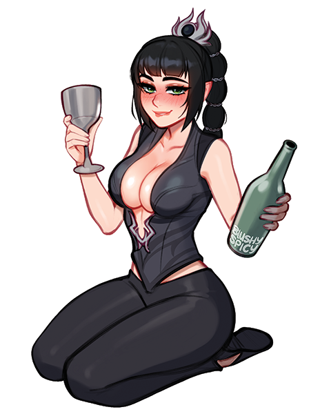 [BUNDLE] Shadowheart Camp Print & 1 [MEDIUM] Same Sticker