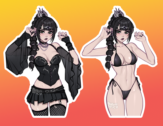 {MAGNET BUNDLE} 2 [BIG] Shadowheart Goth Pose & Bikini Alt
