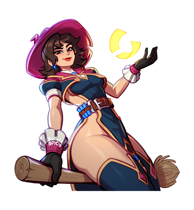 {STICKER} [MEDIUM/WIDE] Witch Kiriko